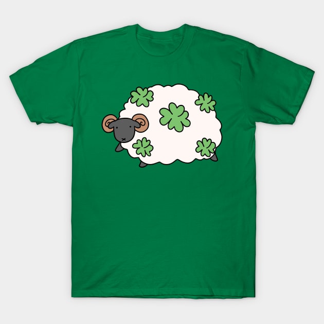 Clover Ram T-Shirt by saradaboru